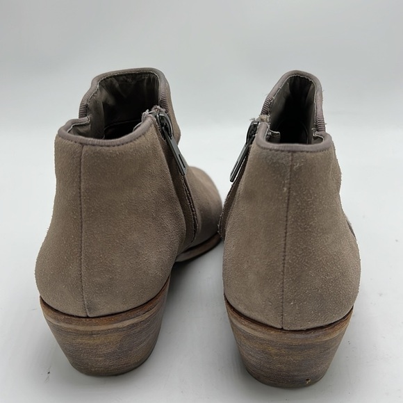 Sam Edelman taupe tan ankle boots size 6.5 - Picture 2 of 8
